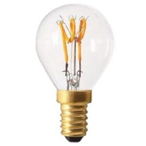 Ampoule LED à Filament E14 2W Sphérique LOOPS Claire Girard Sudron