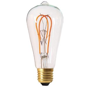 Ampoule LED à Filament E27 5W Edison LOOPS Claire Girard Sudron