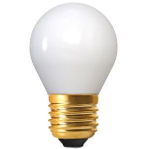 Ampoule à filament LED E27 4W Sphérique 2700K Laiteux Blanc Girard Sudron