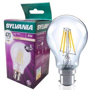 Ampoule LED à filament ToLEDo Retro B22 4W Standard Claire Sylvania