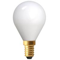 Ampoule à filament LED E14 4W Sphérique 2700K Laiteux Blanc Girard Sudron