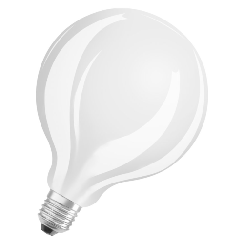 Ampoule LED à filaments Globe E27 D95mm 8,5W 1055 Lumens dimmable Dépolie 2700K Osram 