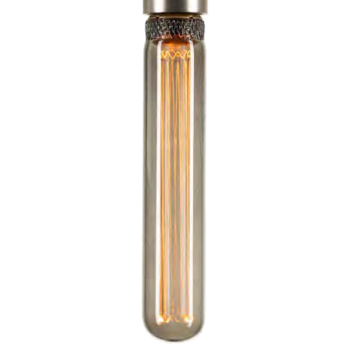Ampoule LED à Filament  Tube Vis Versa  E14  2,3W Dimmable Verre Fumé GIRARD SUDRON
