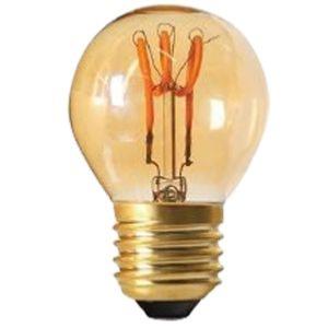 Ampoule LED à Filament E27 2W Sphérique LOOPS Ambrée Girard Sudron