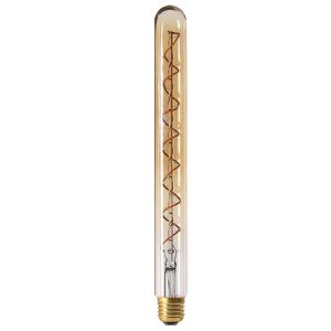 Tube à Filament LED TWISTED E27 4W Ambrée 300mm Dimmable Girard Sudron