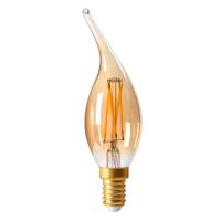 Ampoule LED à Filament E14 4W Flamme coup de Vent Ambrée Girard Sudron