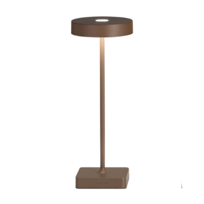 Lampe de table LED sans fil TAP 3W 3000K IP54 Bronze 