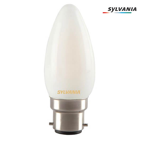 Ampoule LED à filament ToLEDo Retro B22 4W Flamme Satinée Sylvania