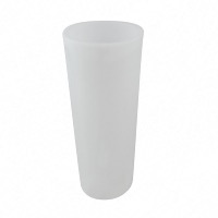 Lampe de jardin LED GECO RGB 4W IP65 ø280mm Portable Vase Rond Polyéthylène Blanc
