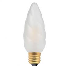 Ampoule LED à Filament E27 4W Flamme Torsadée Géante Girard Sudron 