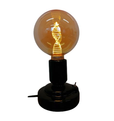 Ampoule LED à Filament  Globe ADN  E27 3,5W Dimmable Ambrée GIRARD SUDRON
