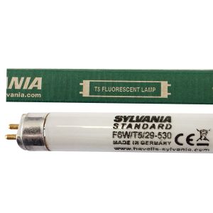 Pack de 5 Tubes fluorescents G5 T5 6W Mini Standard 3000K Sylvania