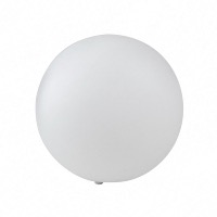 Lampe de jardin LED GECO RGB 4W IP65 ø30cm Portable Sphère en Polyéthylène Blanc