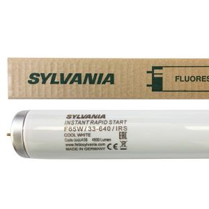 Tube fluorescent G13 T12 65W Instant Rapid Start 4300K Sylvania