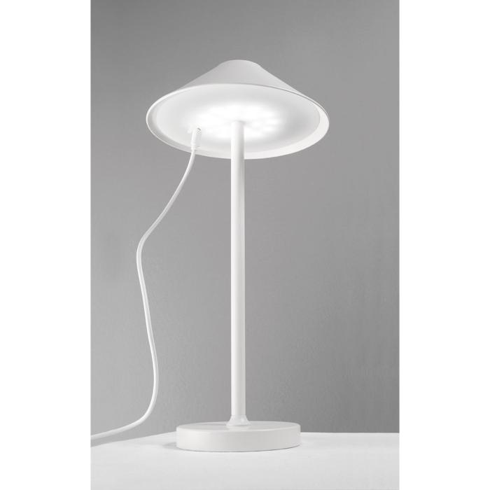 Lampe de table LED sans fil Moon 3W 3000K IP54 Blanc 