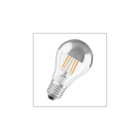 Ampoule LED à filament Standard E27 6W Calotte argentée  Osram