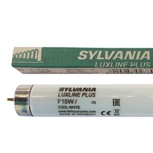 Tube fluorescent G13 T8 15W Luxline Plus Longueurs spéciales 3500K Sylvania