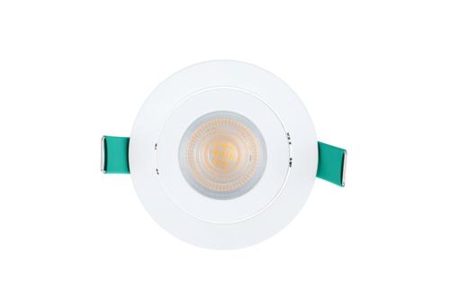 START SPOT LED  KIT ROND 5W 345LM 3000 K  orientable - dimmable  IP20 BLANC