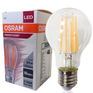 Ampoule à filament LED E27 10W 2700K Parathom Retrofit Classic A Osram