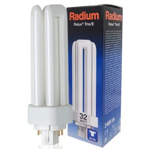 Ampoule fluocompacte Ralux Trio GX24q-3 32W 4000K Radium