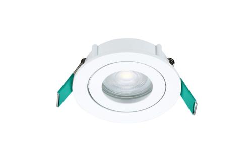 START SPOT KIT ROND 5W 345LM 4000 K  orientable - dimmable  IP20 BLANC