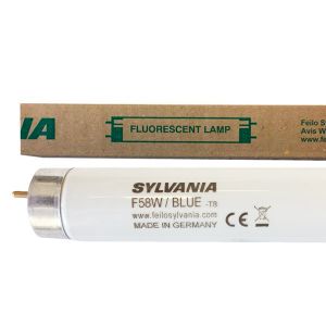 Tube fluorescent G13 T8 58W Couleur Bleu 1500mm Sylvania