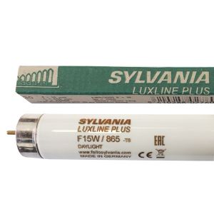 Tube fluorescent G13 T8 15W Luxline Plus Longueurs spéciales 6500K Sylvania