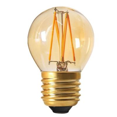 Ampoule LED à Filament E27 4W Sphérique Ambrée Dimmable Girard Sudron