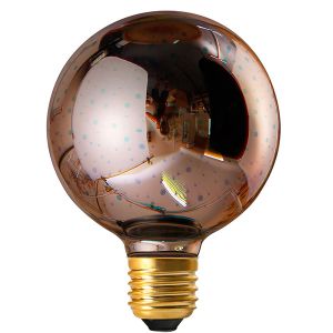 Globe LED E27 4W Cosmos Argenté D95mm Girard Sudron
