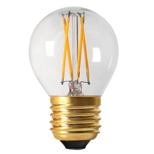 Ampoule LED à filament E27 4W 350lm Sphérique Claire Girard Sudron