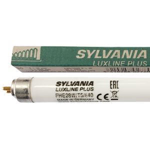 Pack de 5 Tubes fluorescents G5 T5 28W FHE Luxline Plus 4000K Sylvania
