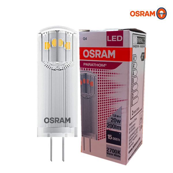 Ampoule LED G4 PARATHOM 1.8W 2700K Osram