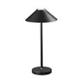Lampe de table LED sans fil Moon 3W 3000K IP54 Noir 