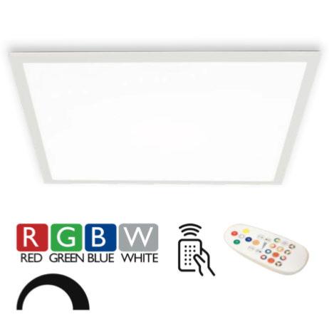 Panneau LED PANEL 60 × 60 en aluminium blanc RGB + blanc 4000K 40W 