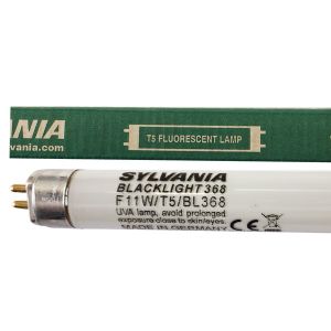 Pack de 5 Tubes fluorescents G5 T5 11W BlackLight BL368 Linear Non Gainé Sylvania