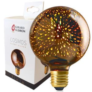 Globe LED E27 4W Cosmos Argenté D80mm Girard Sudron