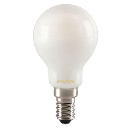 Ampoule LED à filament ToLEDo Retro E14 4W Sphérique Satinée Sylvania