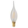 Ampoule LED à filament E14 2W flamme "Grand siècle" Satinée Girard Sudron