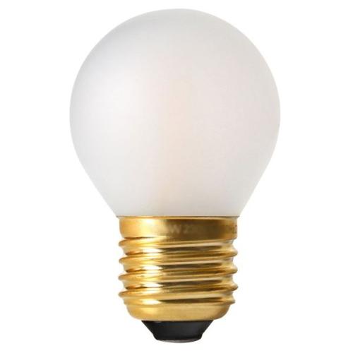 Ampoule LED à Filament E27 5W Sphérique 2700K Satinée mat Girard Sudron