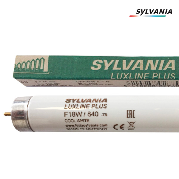 Tube fluorescent G13 T8 18W Luxline Plus 4000K Sylvania